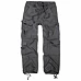 kalhoty plátěné BRANDIT Pure Vintage Trouser Anthracite S