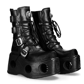 NEW ROCK 373 ITALI NOMADA NEGRO NEW SPACE Černá 36