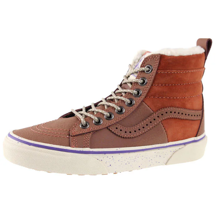 VANS SK8-HI Hnědá 34,5