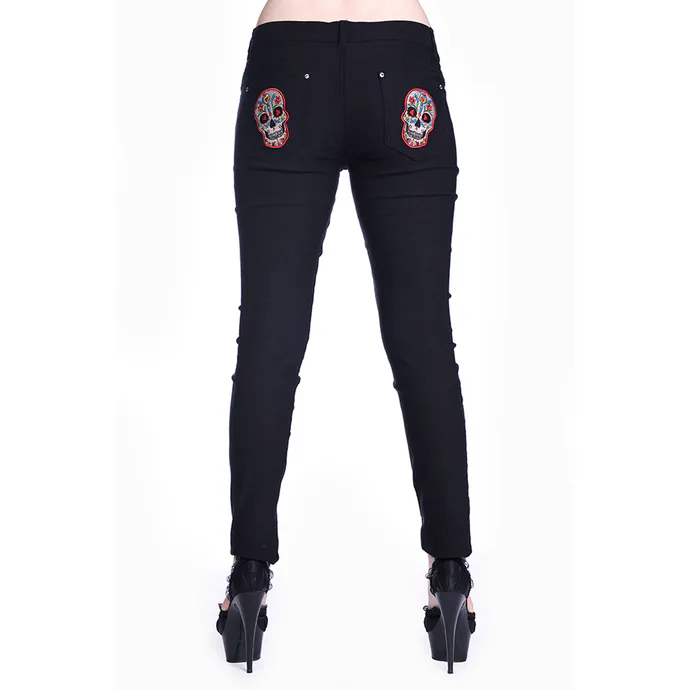 kalhoty plátěné BANNED Sugar Skull 26